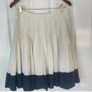 Ralph Lauren Blue Label - Linen Cotton Pleated Skirt - Preppy Tennis 8